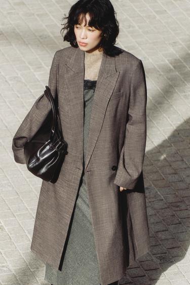 Zara ZW COLLECTION 限量版燕尾服大衣 - 焦糖色