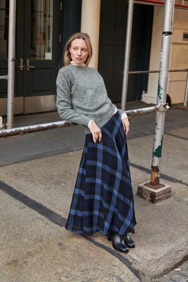 JERSEY CON LANA Y ALPACA - Gris vigoré de Zara