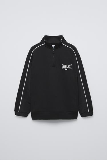 EVERLAST © WORLDWIDE INC. CONTRAST SWEATSHIRT - Black by Zara - Image 0