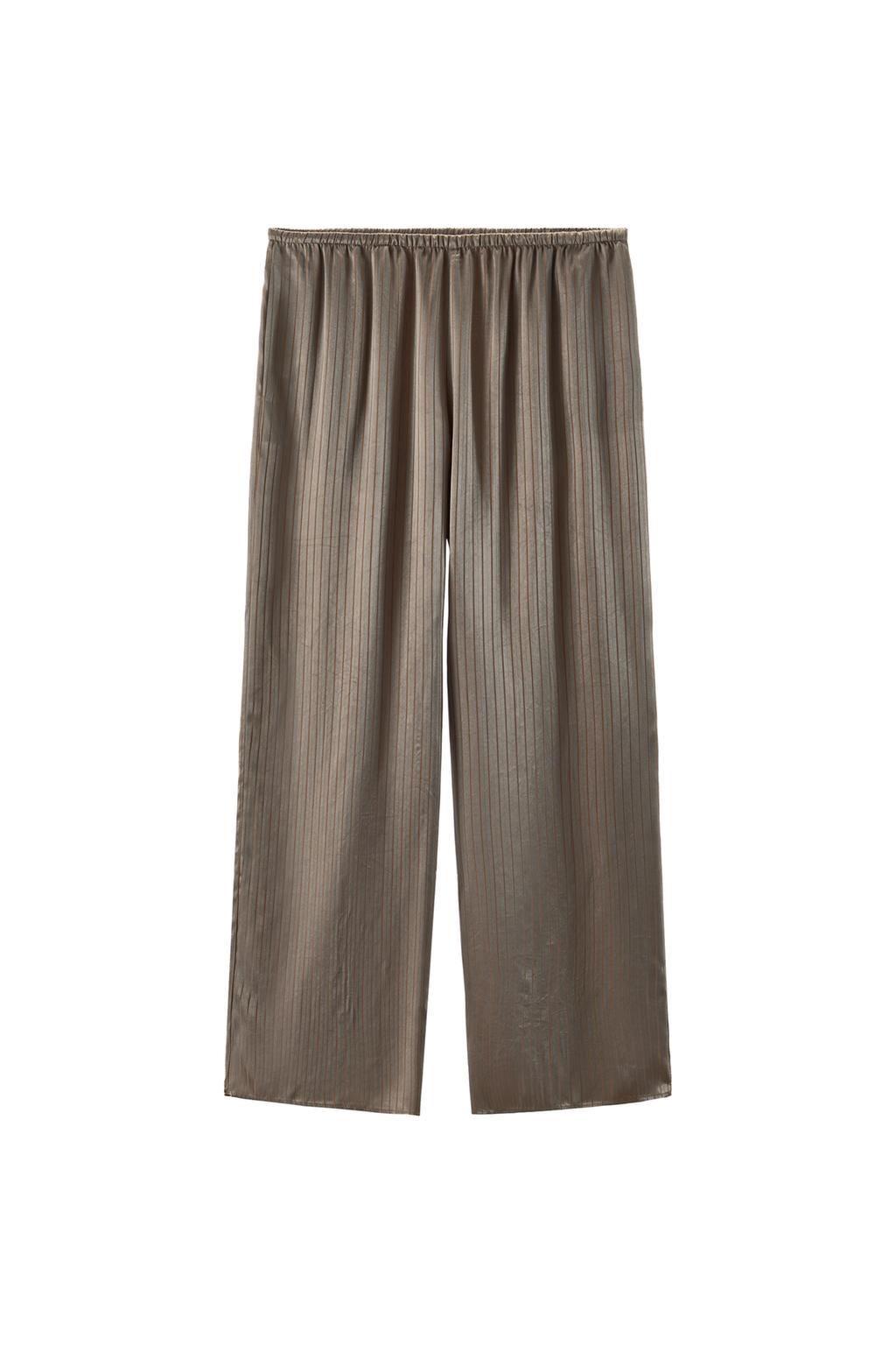 STRIPED PAJAMA PANTS - image 3