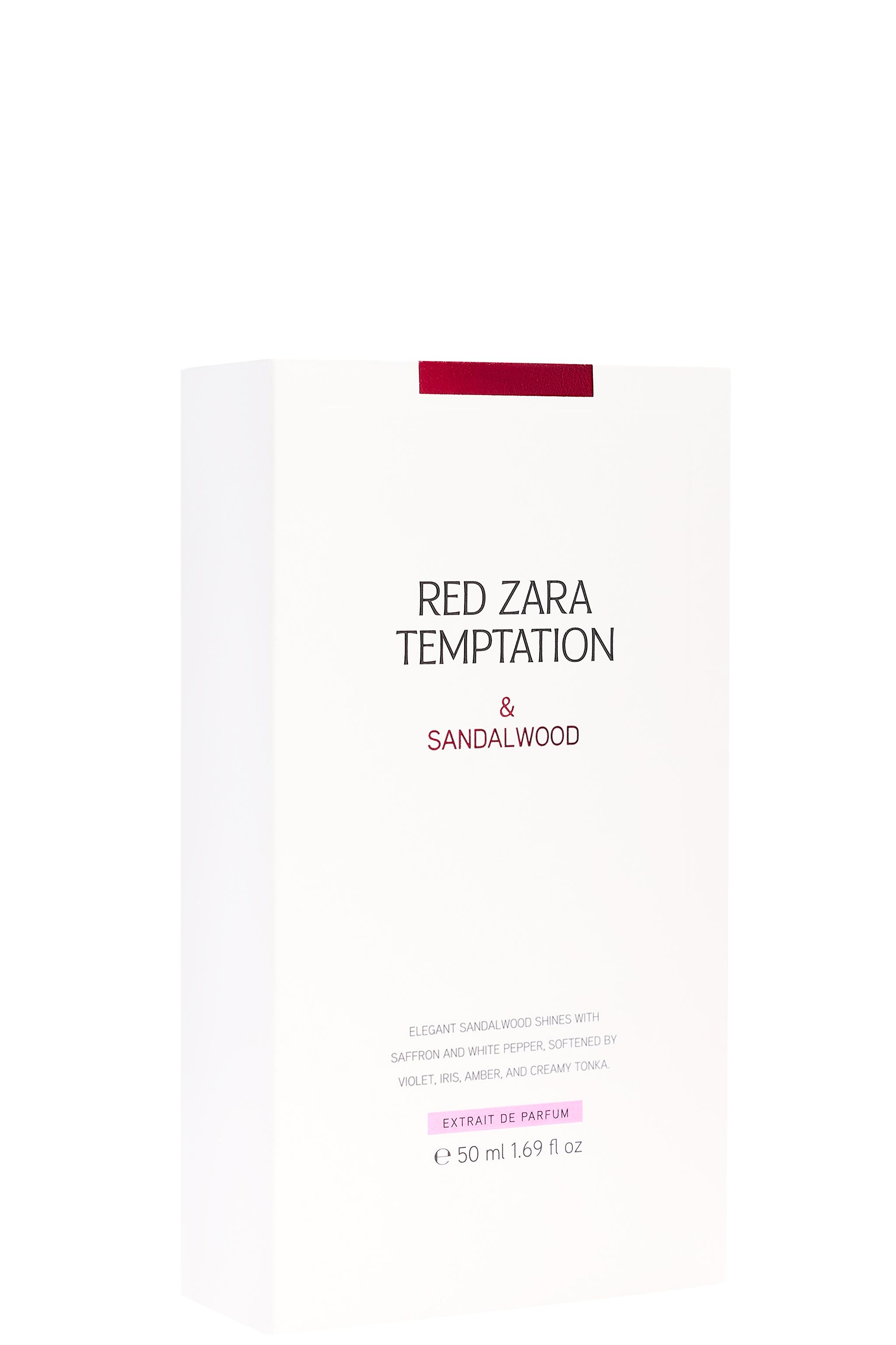 RED ZARA TEMPTATION & SANDALWOOD EXTRAIT DE PARFUM 50ML (1.7 FL 