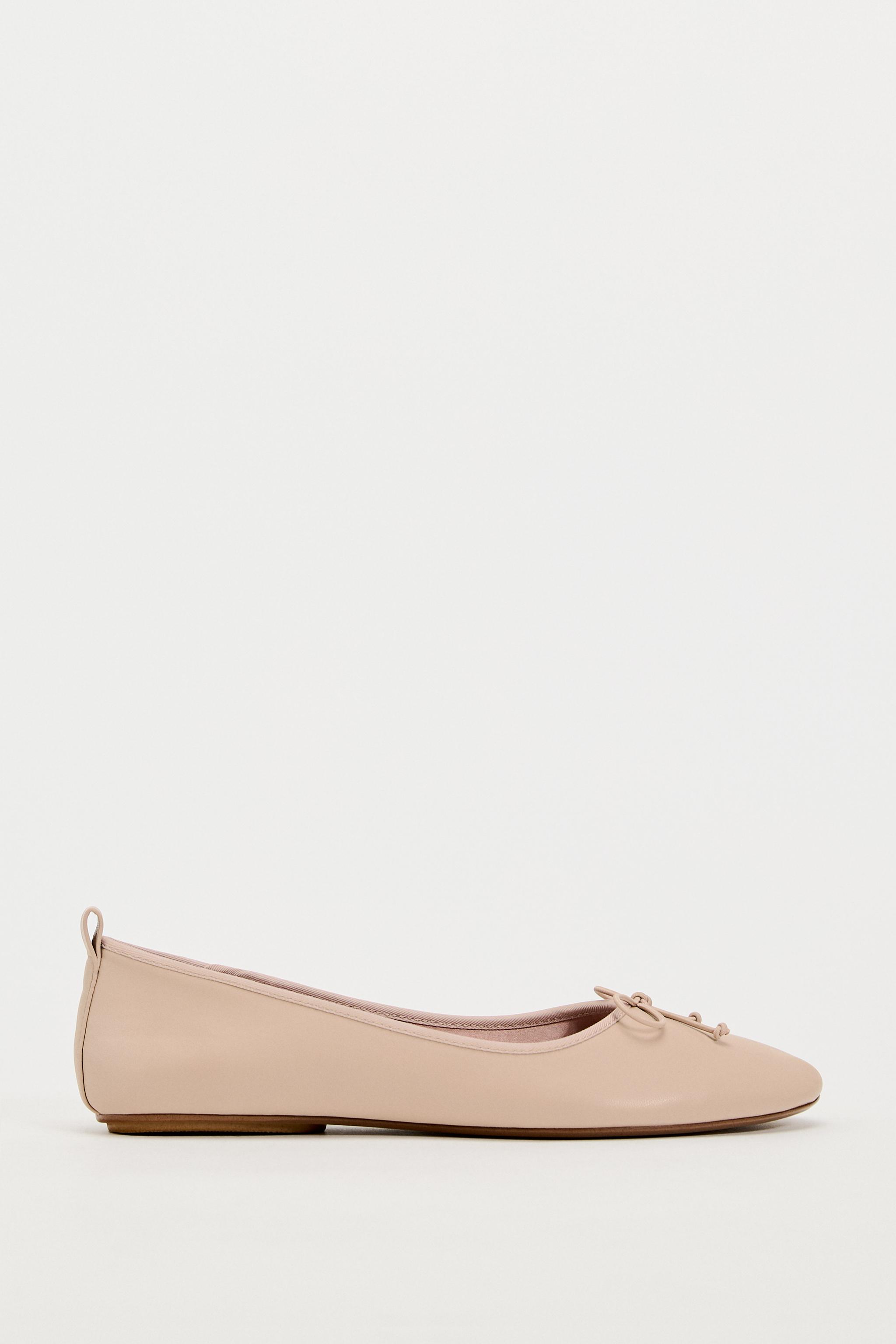 Zara cheap basic flats