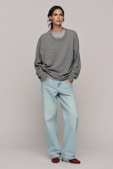 Z1975 JEANS MIT NIEDRIGEM BUND UND REGULAR FIT - Hellblau von Zara