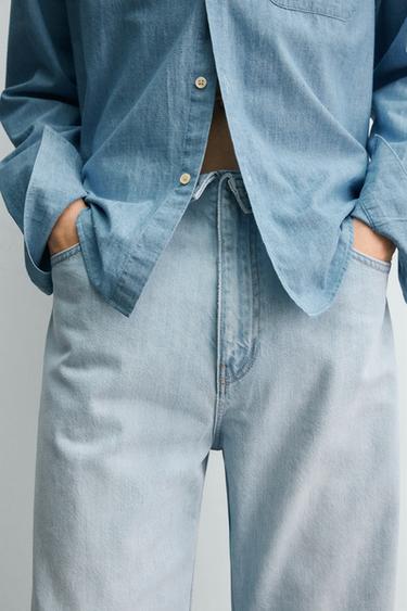 JEAN FLARE FIT - Bleu clair de Zara - Image 5