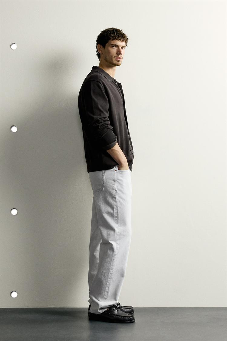 STRAIGHT-LEG JEANS