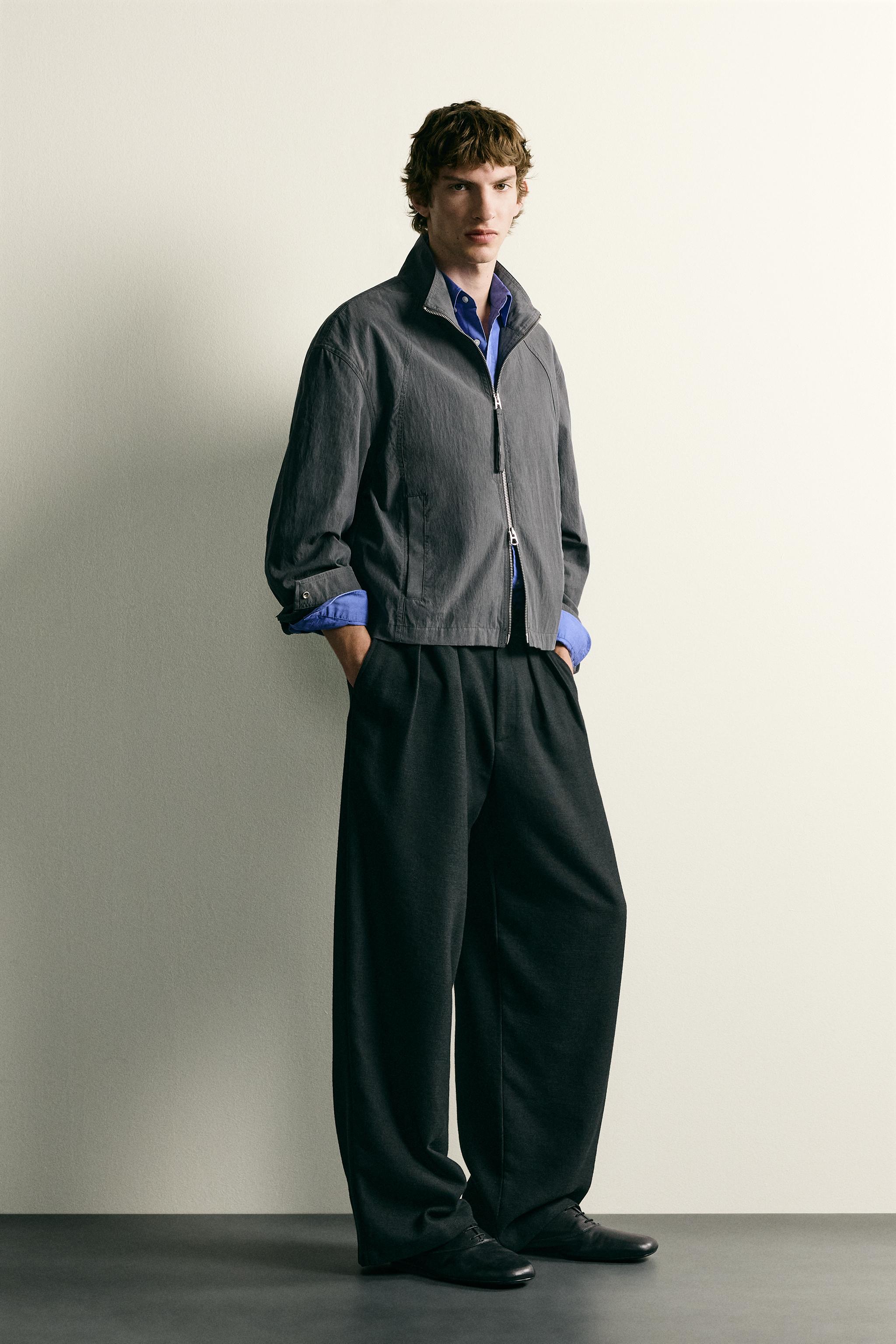 BLOUSON FLUIDE COUPE COURTE