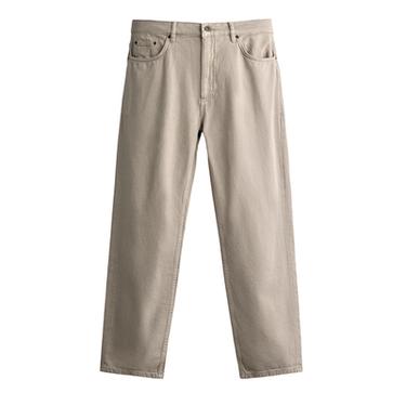 JEANS LIGEROS ALGODÓN - CÁÑAMO - Beige claro de Zara