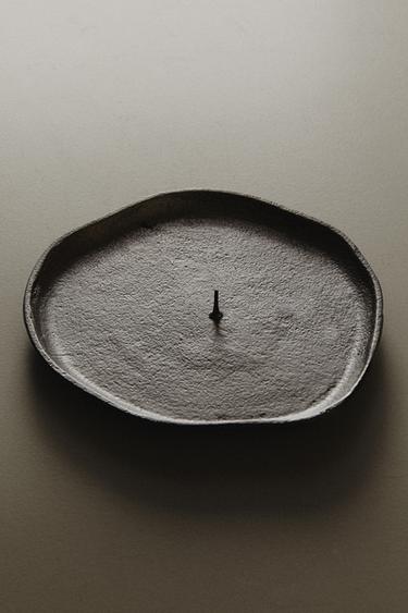 PORTA-VELAS METÁLICO - Preto da Zara