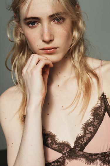 ĐẦM NGẮN PHỐI REN - 758 từ Zara