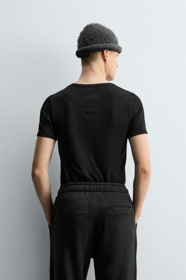 ΜΠΛΟΥΖΑ SLIM FIT X SR_A - Μαύρο του Zara