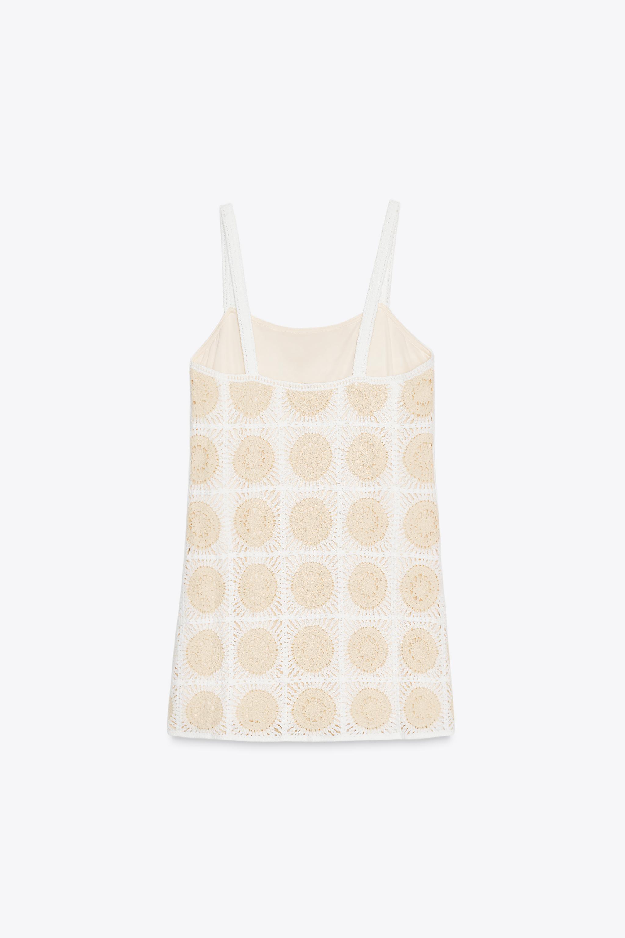 ROBE COURTE CROCHET