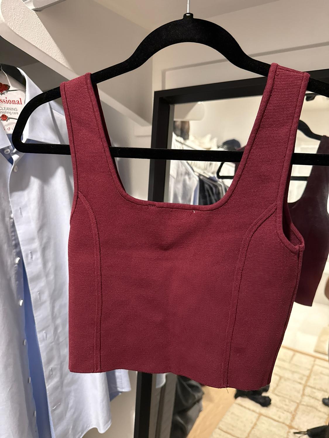 KNIT CROP TOP - Image 3