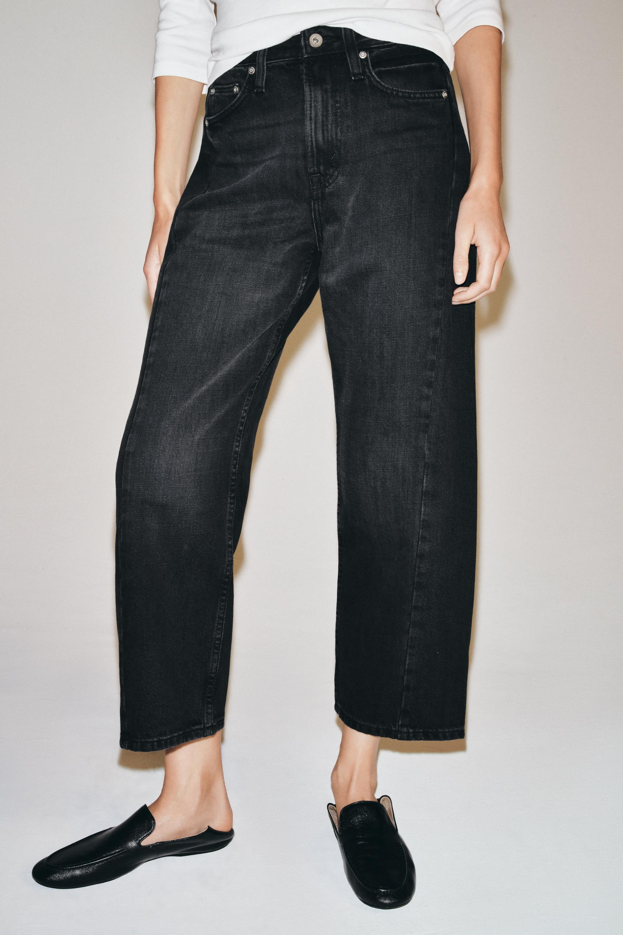 ZW COLLECTION MID-RISE RELAXED ANKLE JEANS