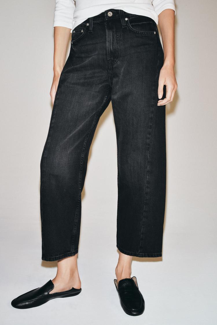 Jeans ZW Collection de tiro medio y corte relajado hasta el tobillo 2