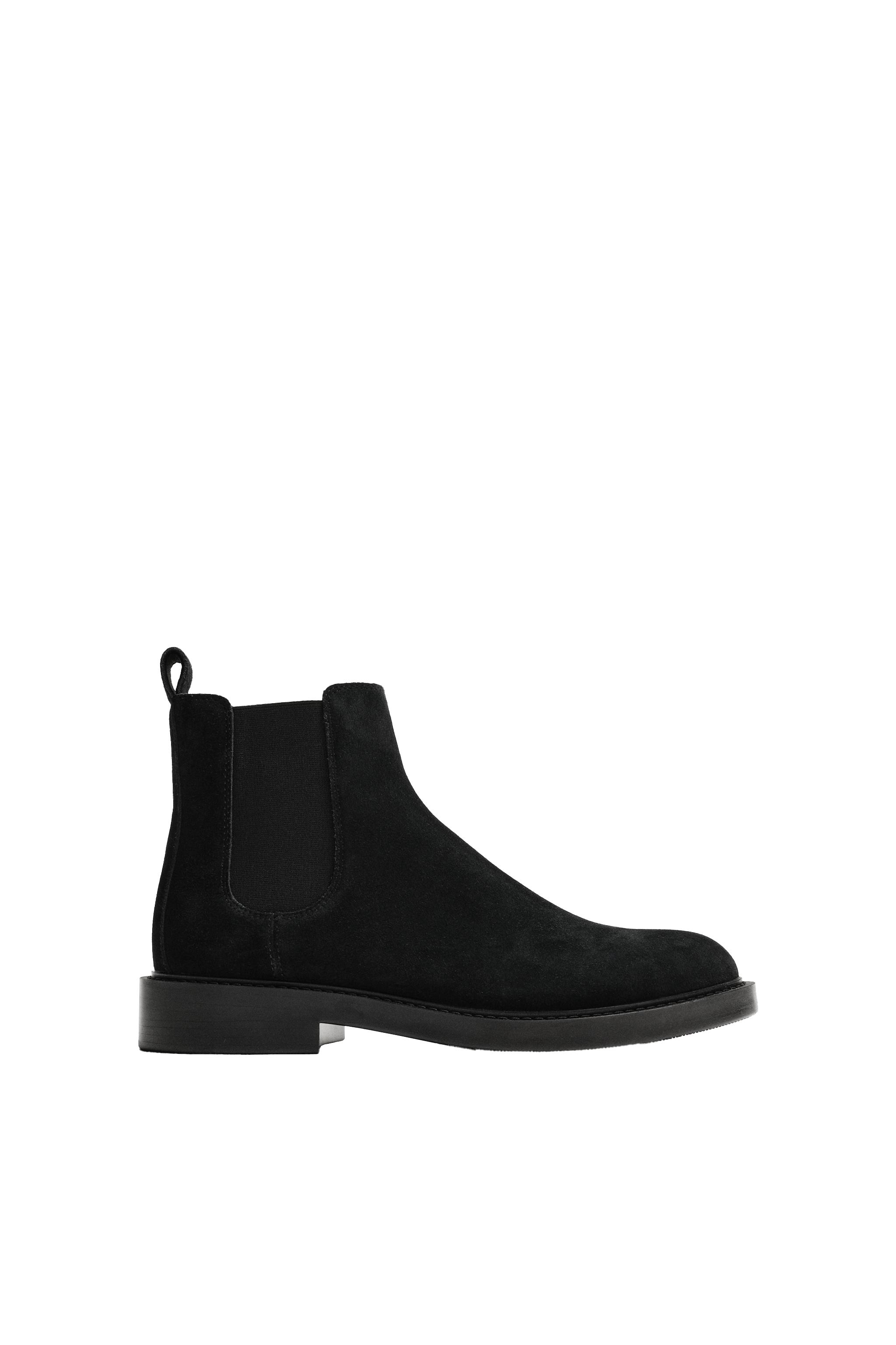 BOTA CHELSEA DE COURO - Marrom | ZARA Brasil