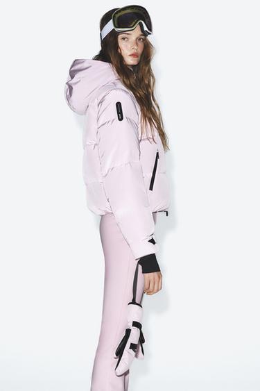 DOWN JACKET WATER RESISTANT AND WIND PROTECTION RECCO® TECHNOLOGY SKI COLLECTION - Pink by Zara