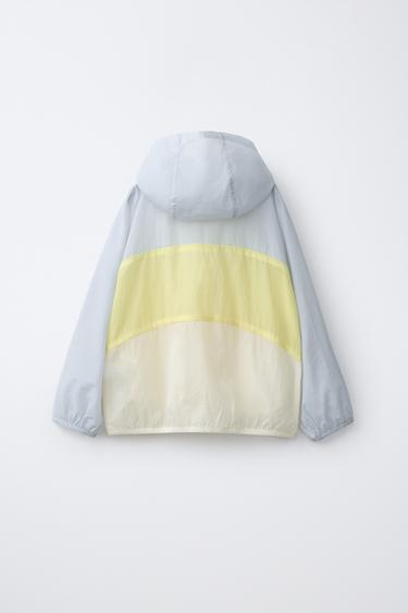 CIRÉ À CAPUCHE COULEUR BLOCK - unique de Zara - Image 1