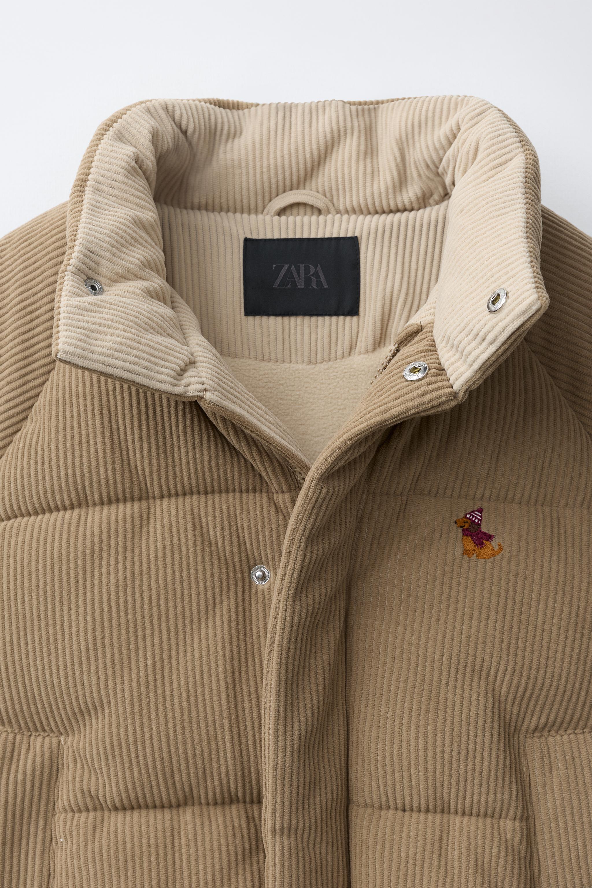 EMBROIDERED DOG QUILTED JACKET