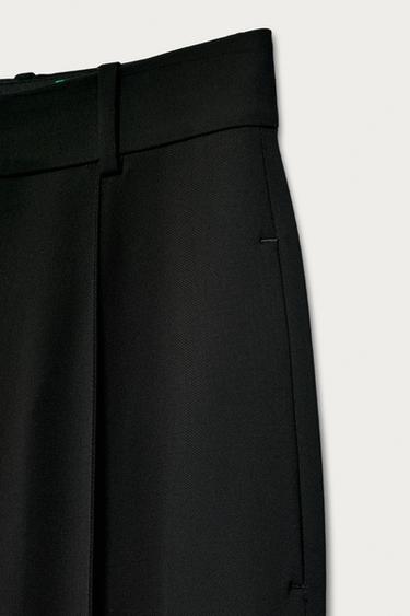 PANTALON CAPRI MARISA BERENSON X ZARA - Noir de Zara - Image 3