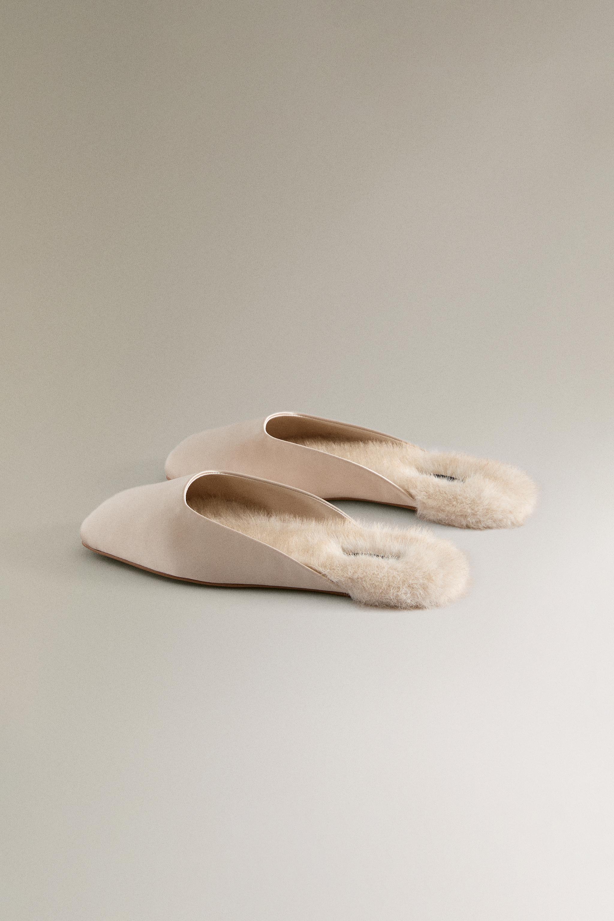Slippers zara discount