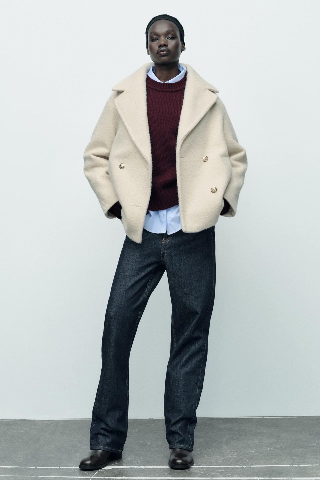 SEMILONG BOUCLÉ COAT