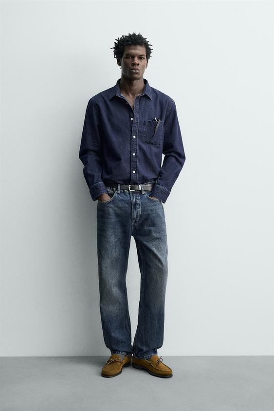 REGULAR FIT DENIM SHIRT from Zara - $99.90