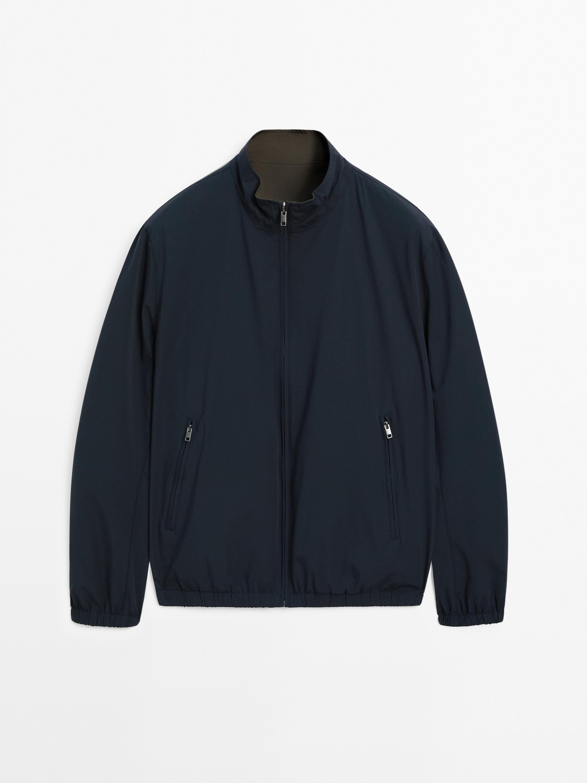 Reversible bi-stretch jacket - Light brown | ZARA United States Reversible bi-stretch jacket - Light brown | ZARA United States