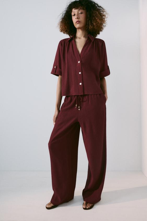 CONJUNTO CAMISA Y PANTALÓN - O de Zara - Imagen 0
