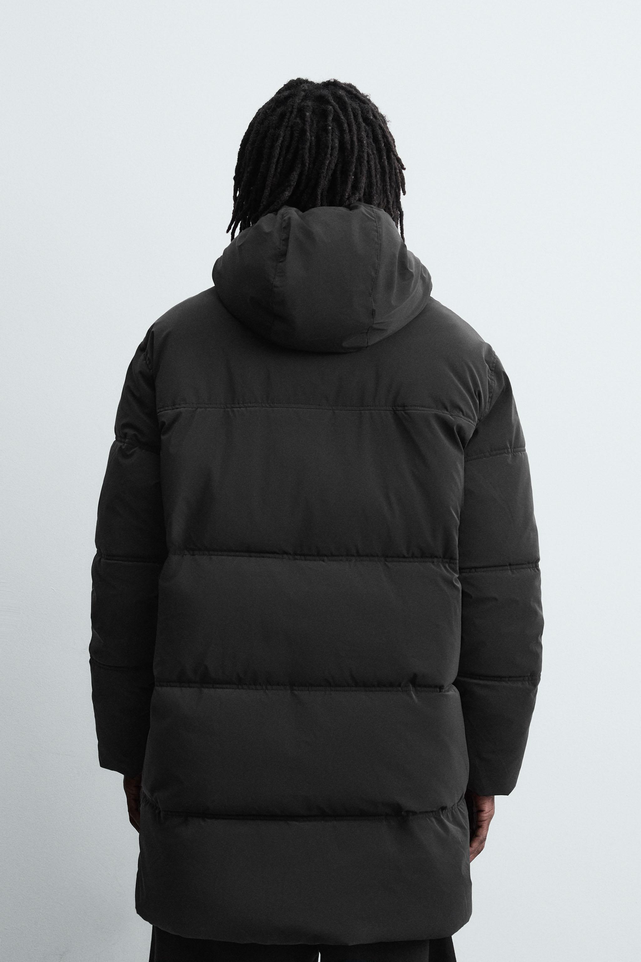 Zara LONG PUFFER JACKET - thumbnail 3 of 8