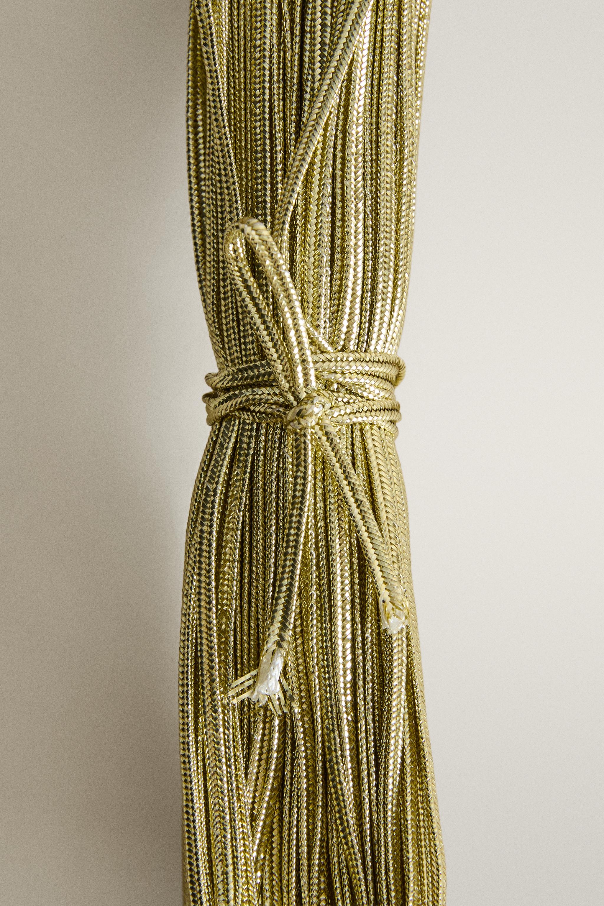 GLITTER CHRISTMAS GIFT RIBBON
