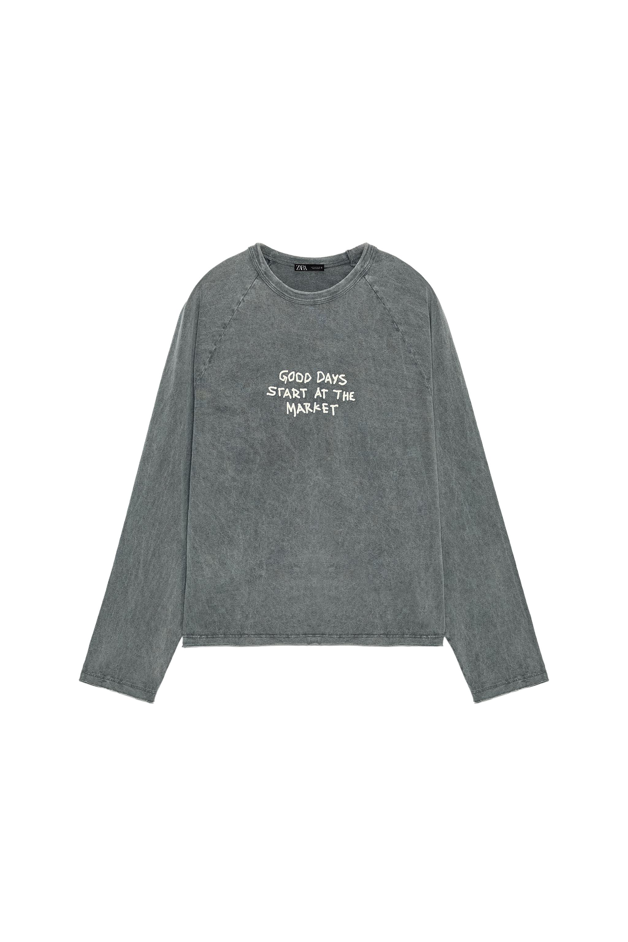 CAMISETA EFECTO LAVADO DIBUJOS