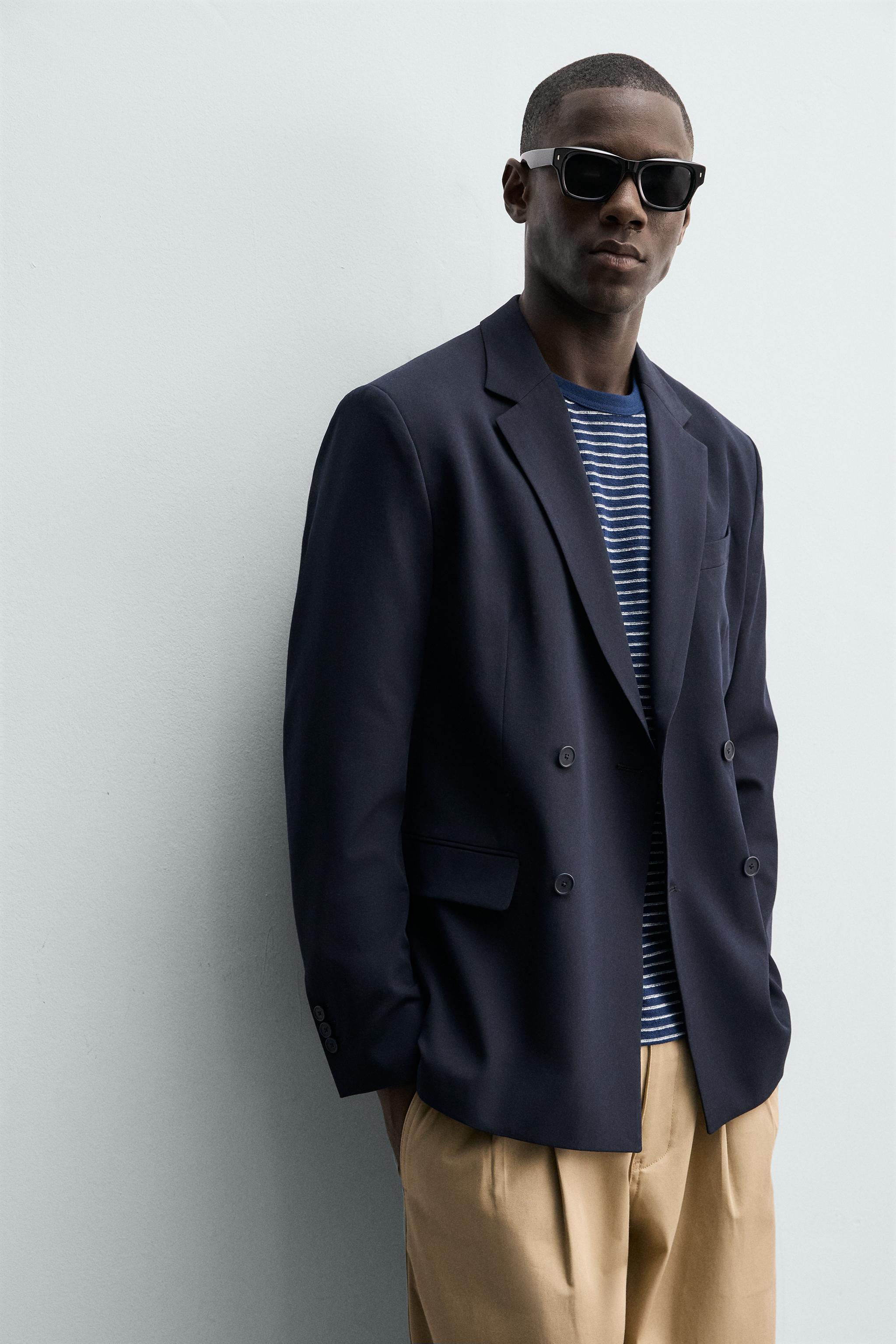 VESTE À BOUTONNAGE CROISÉ CONFORT