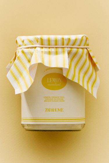 (130 G) BOUGIE PARFUMÉE LEMON CANDIED - Jaune citron de Zara - Image 5