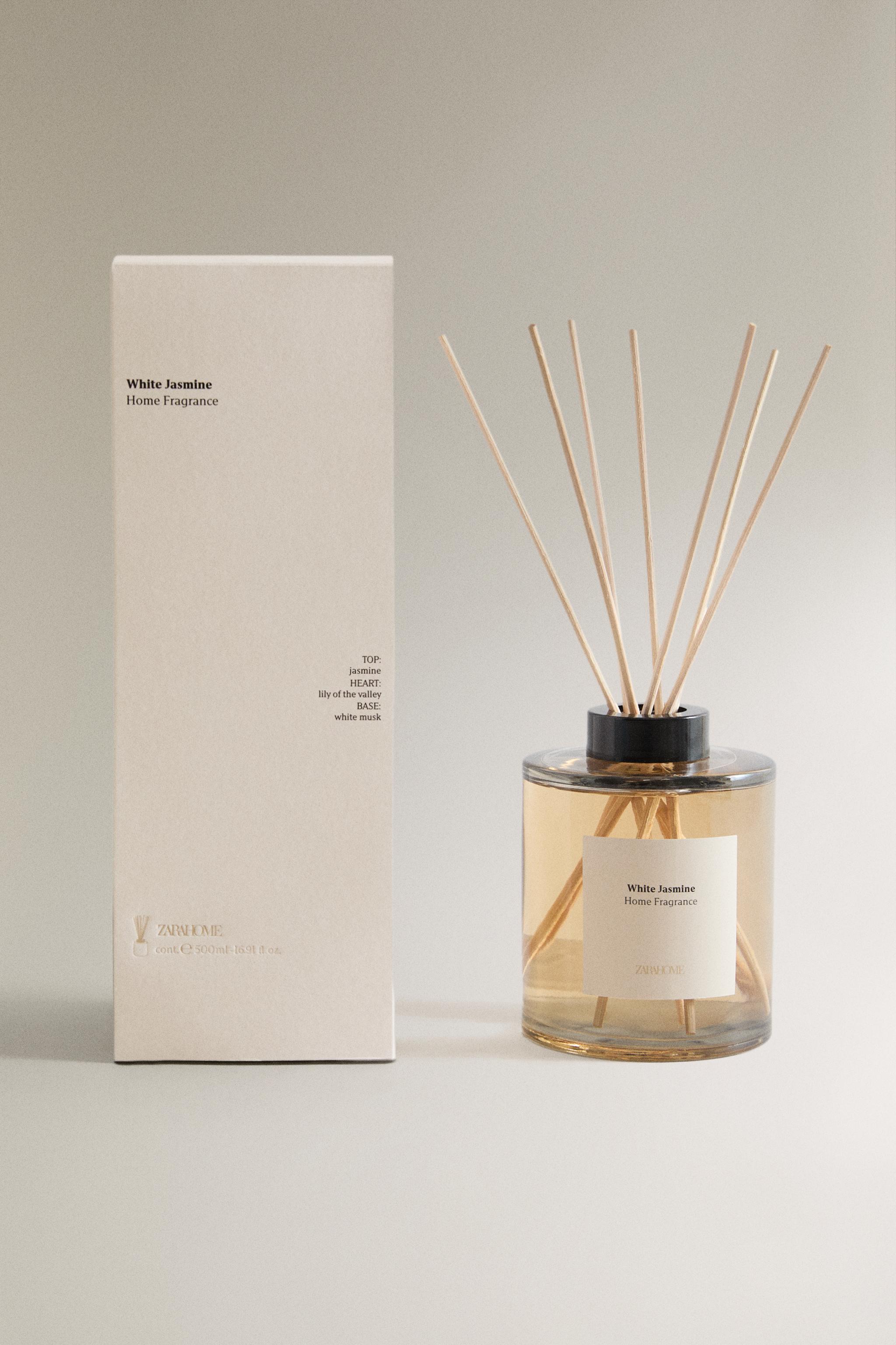 リードディフューザー WHITE JASMINE (500 ML) - ホワイト | ZARA