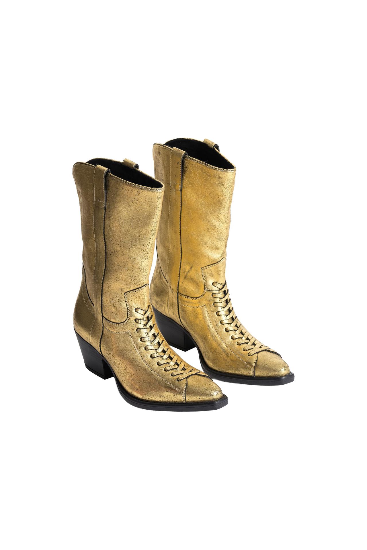 LIMITED EDITION LEATHER HEELED ANKLE BOOTS