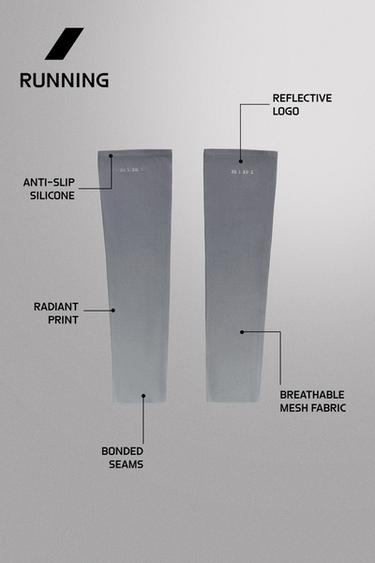 MANCHONS RUNNING - Gris de Zara - Image 0