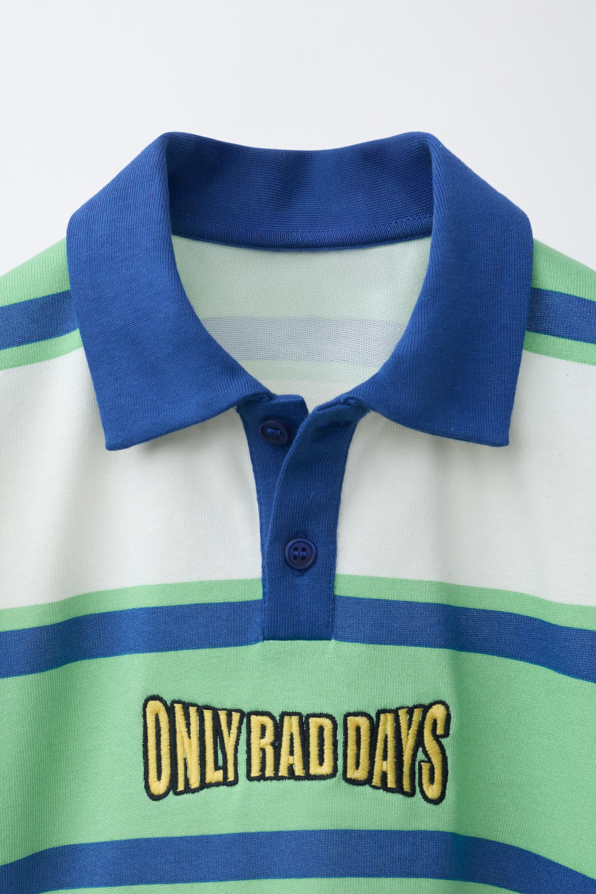 STRIPED SKATE POLO SHIRT