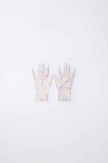 RUKAVICE KE KOSTÝMU KPOP DEMON HUNTERS™ NETFLIX © - Purpurová od Zara