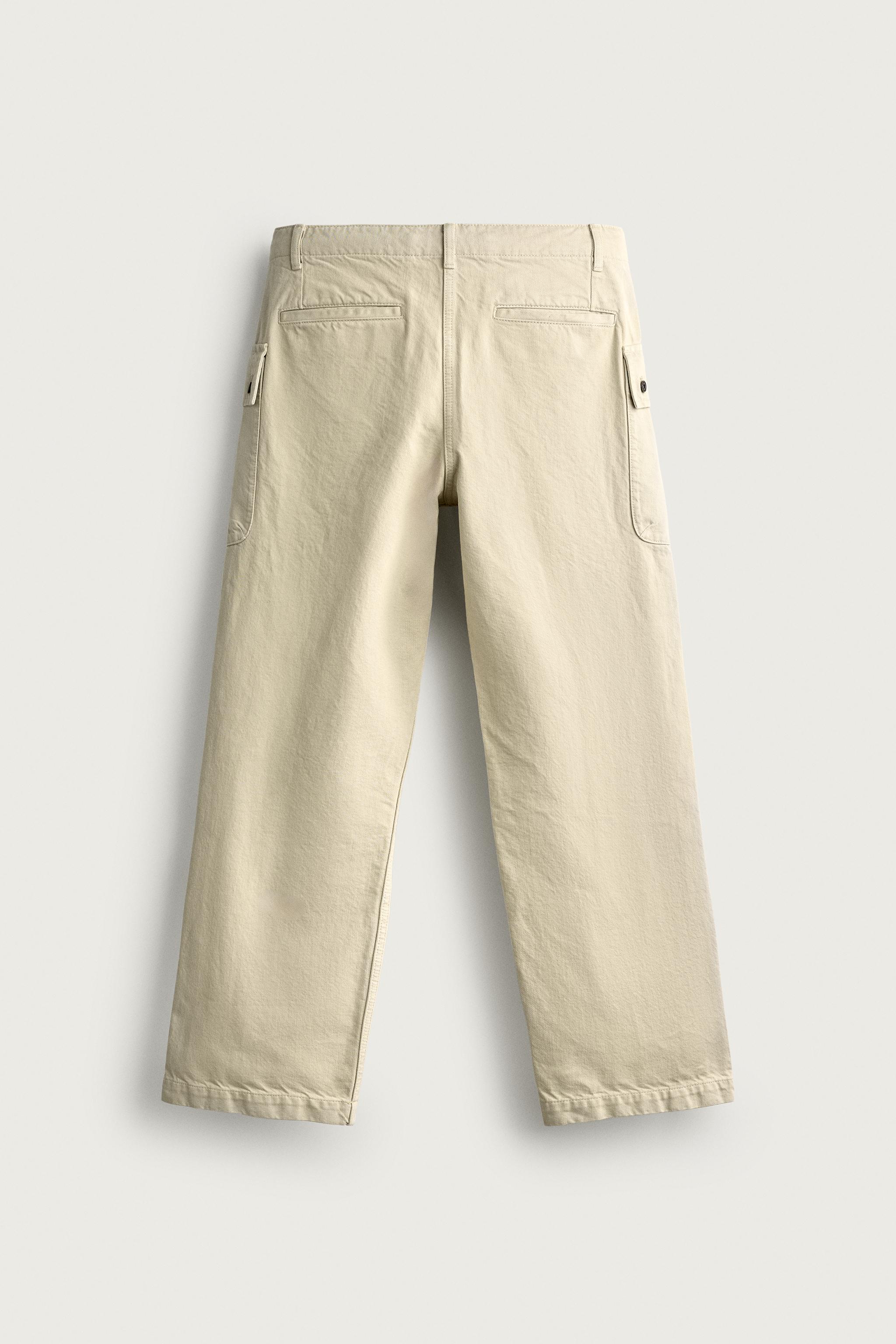 PANTALON CARGO COUPE DÉCONTRACTÉE