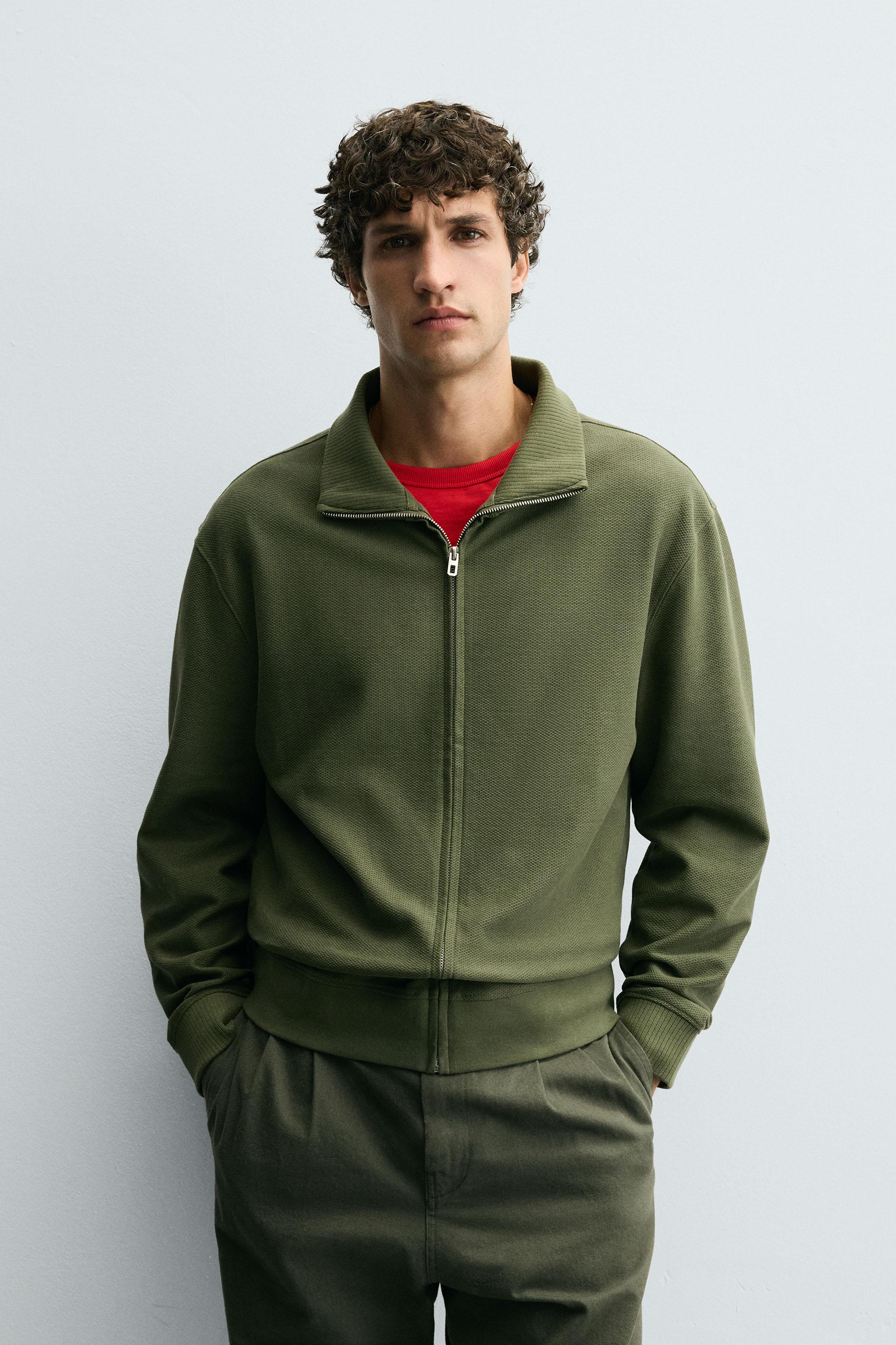 グリーンスウェットシャツ – メンズ | 最新コレクション | ZARA 日本