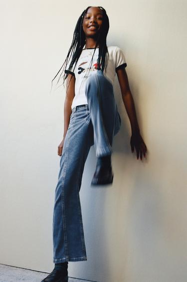 T-SHIRT CONTRASTE MICKEY ET MINNIE MOUSE © DISNEY - Blanc de Zara - Image 5