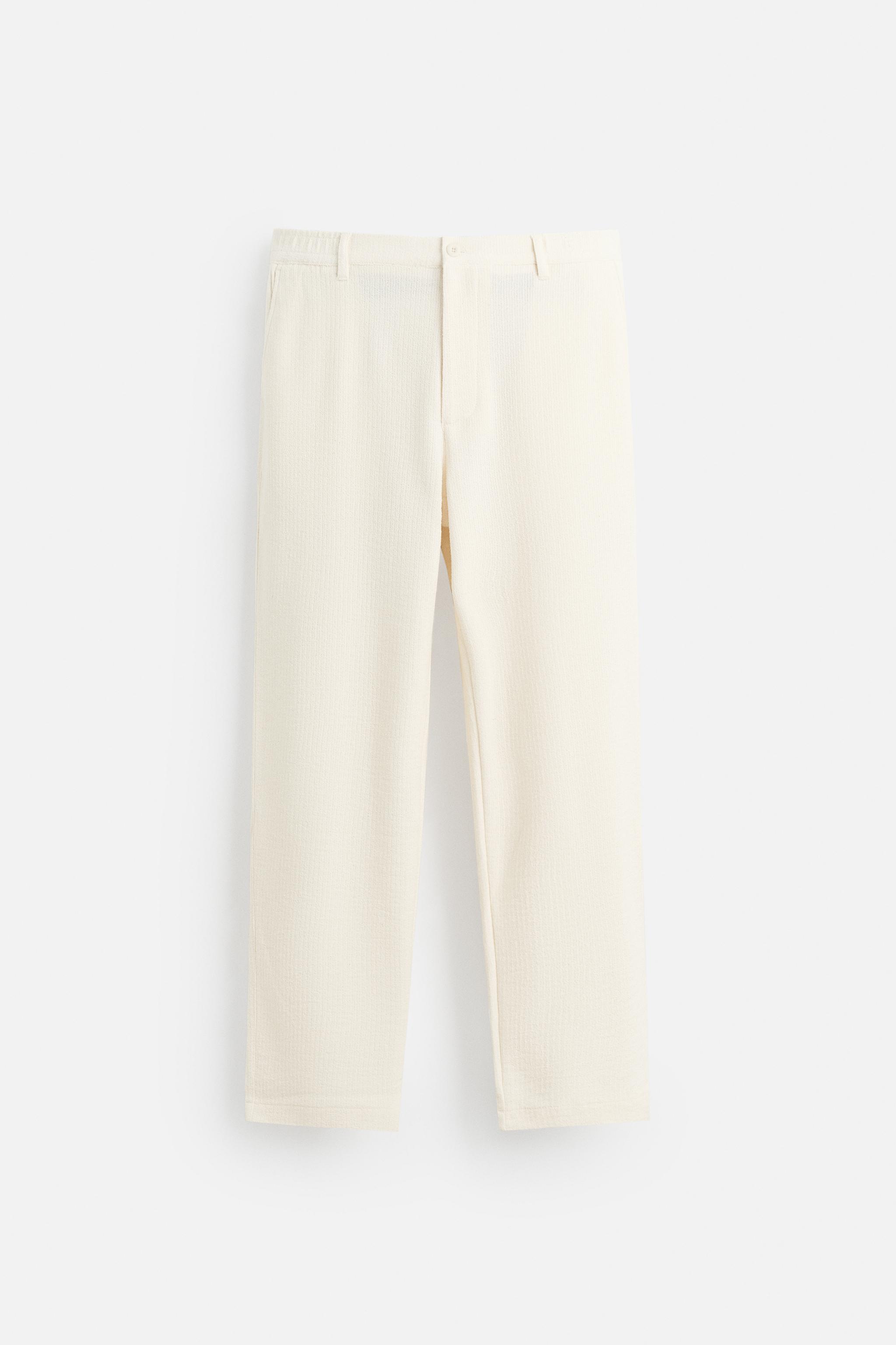 PANTALON CHINO TEXTURÉ