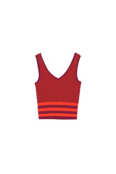 TWO-TONE TOP