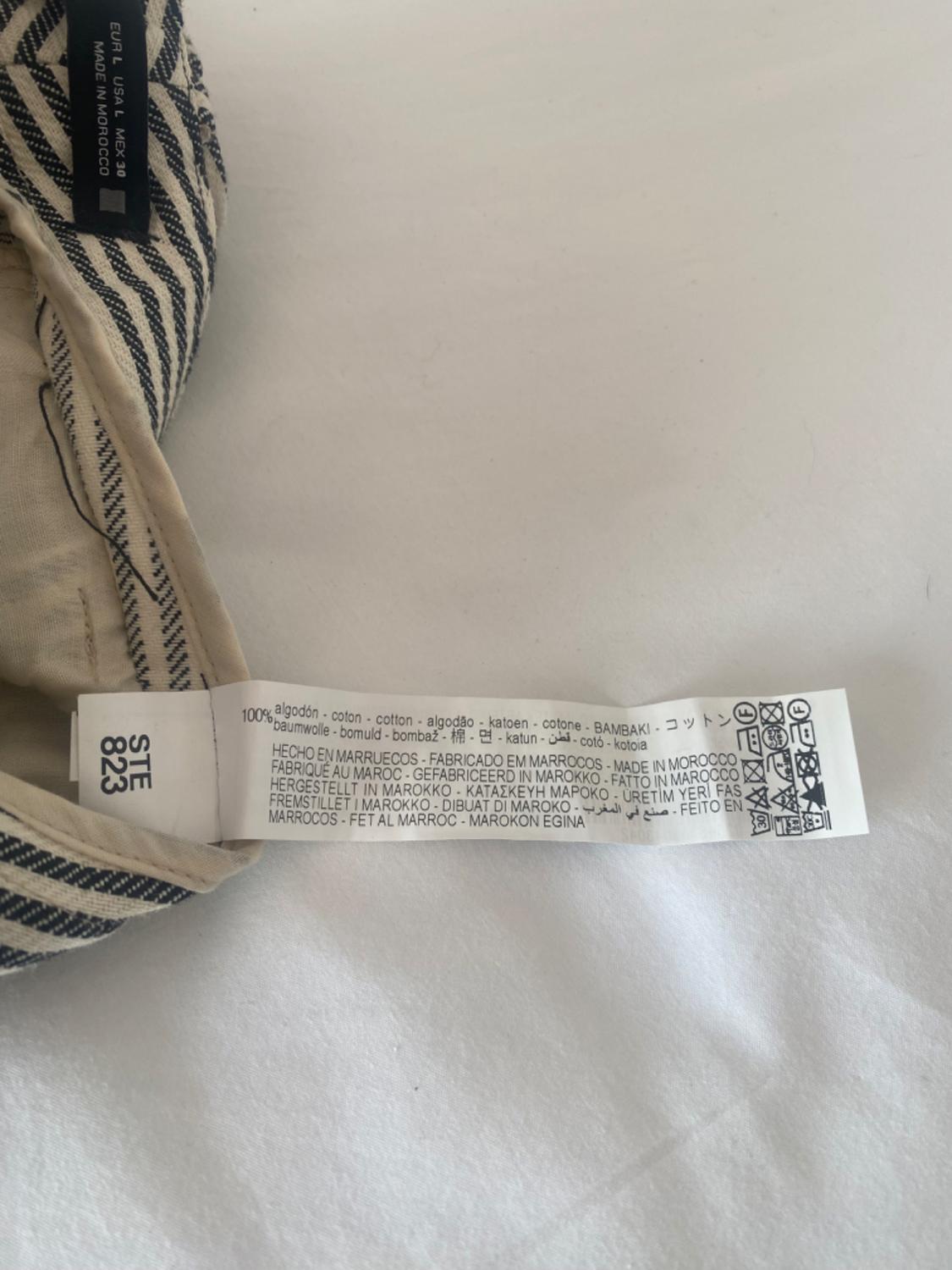 STRIPED NARROW TROUSERS - Image 10