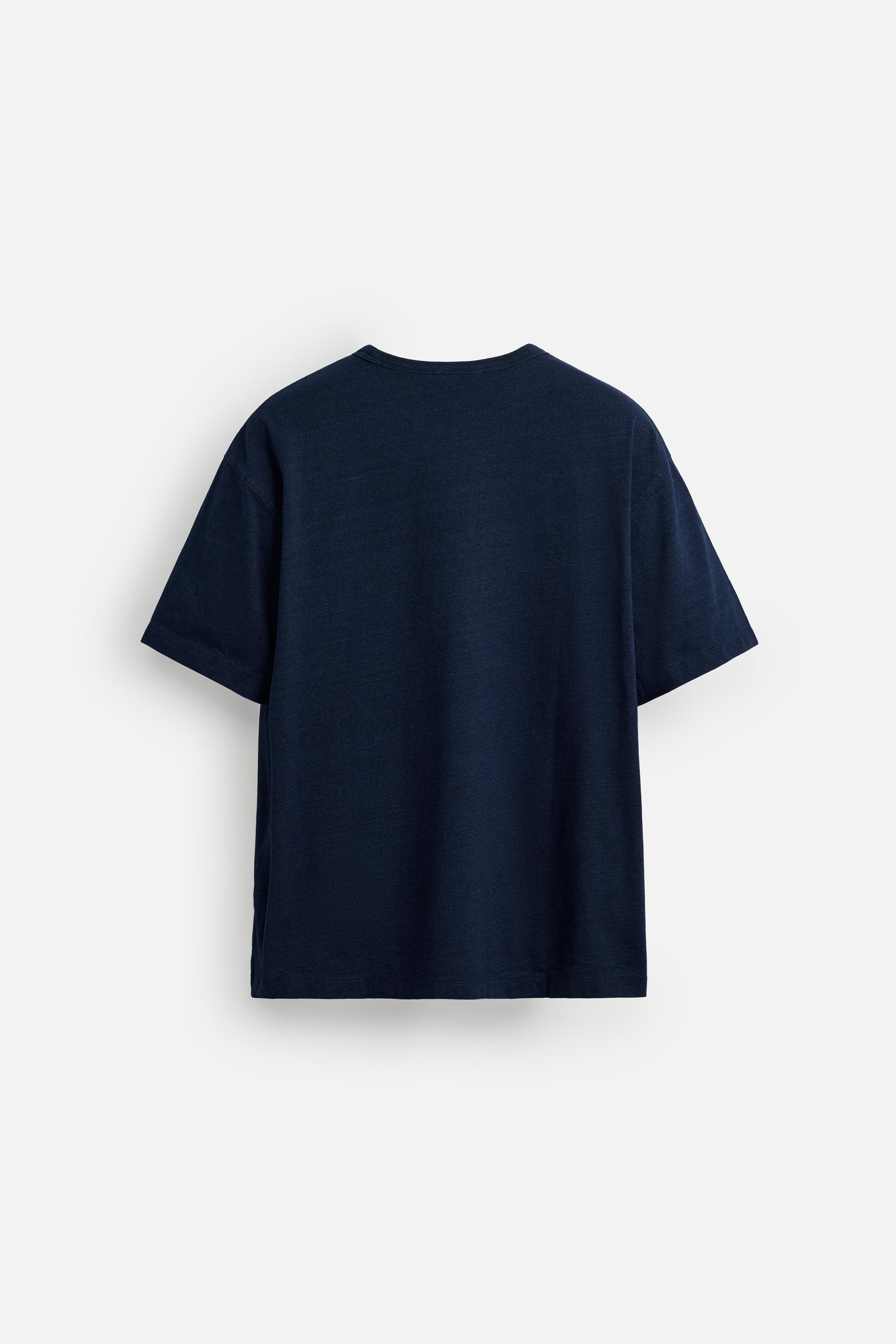 T-SHIRT DÉLAVÉ COUPE DÉCONTRACTÉE