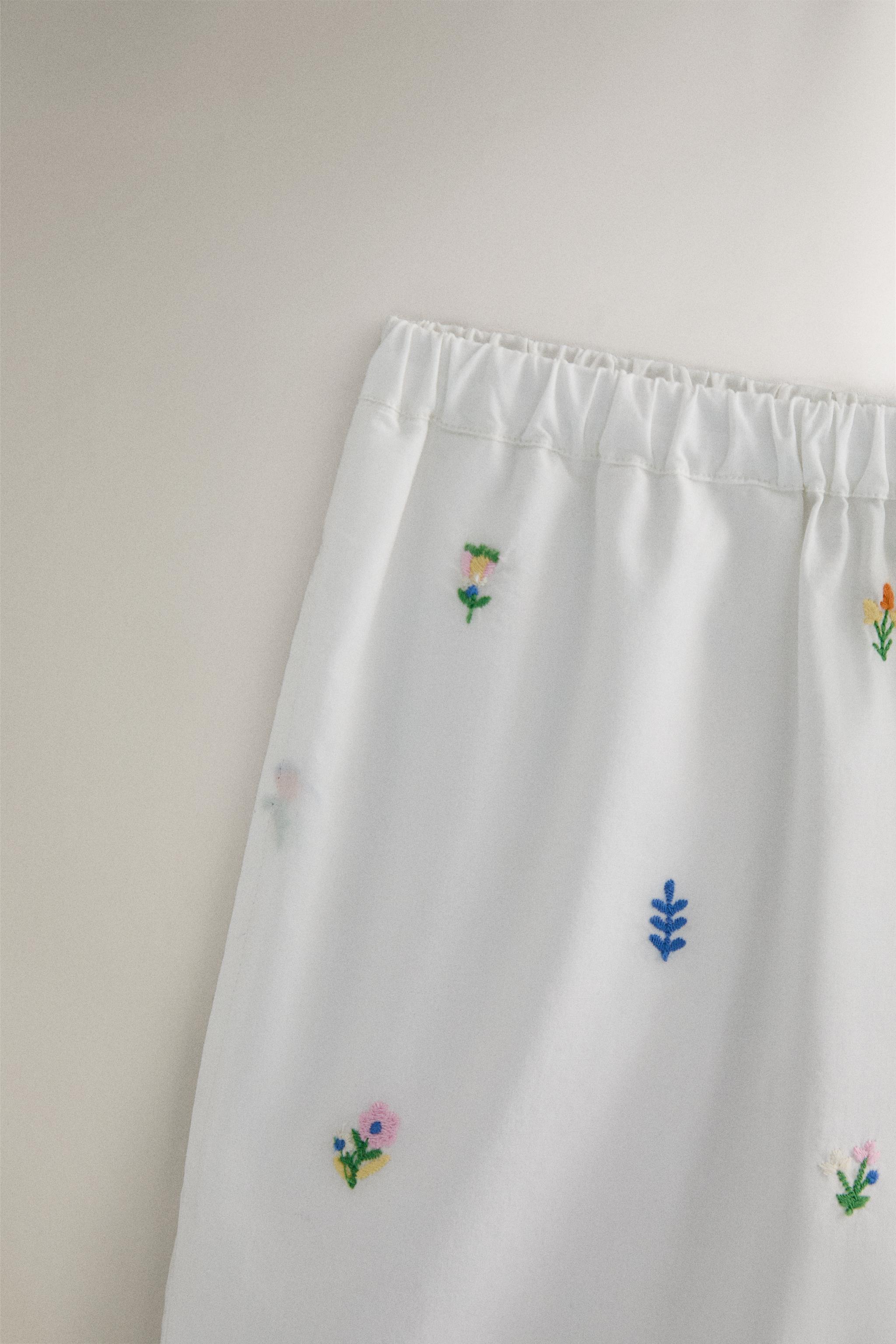 SHORT COTON MINI-FLEUR