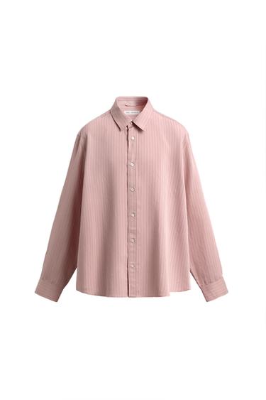 FLOWY STRIPED SHIRT
