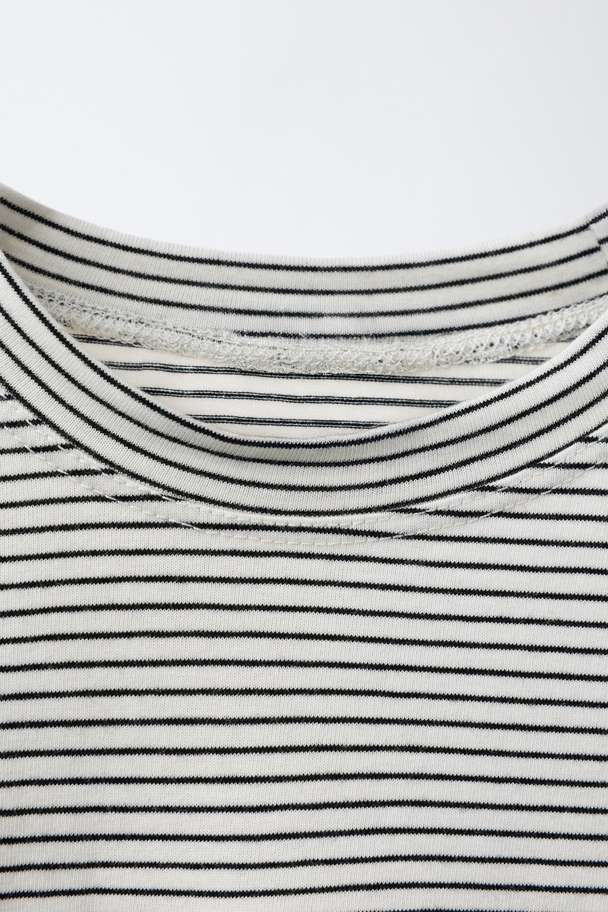 BENSIMON ® X ZARA STRIPED LABEL T-SHIRT