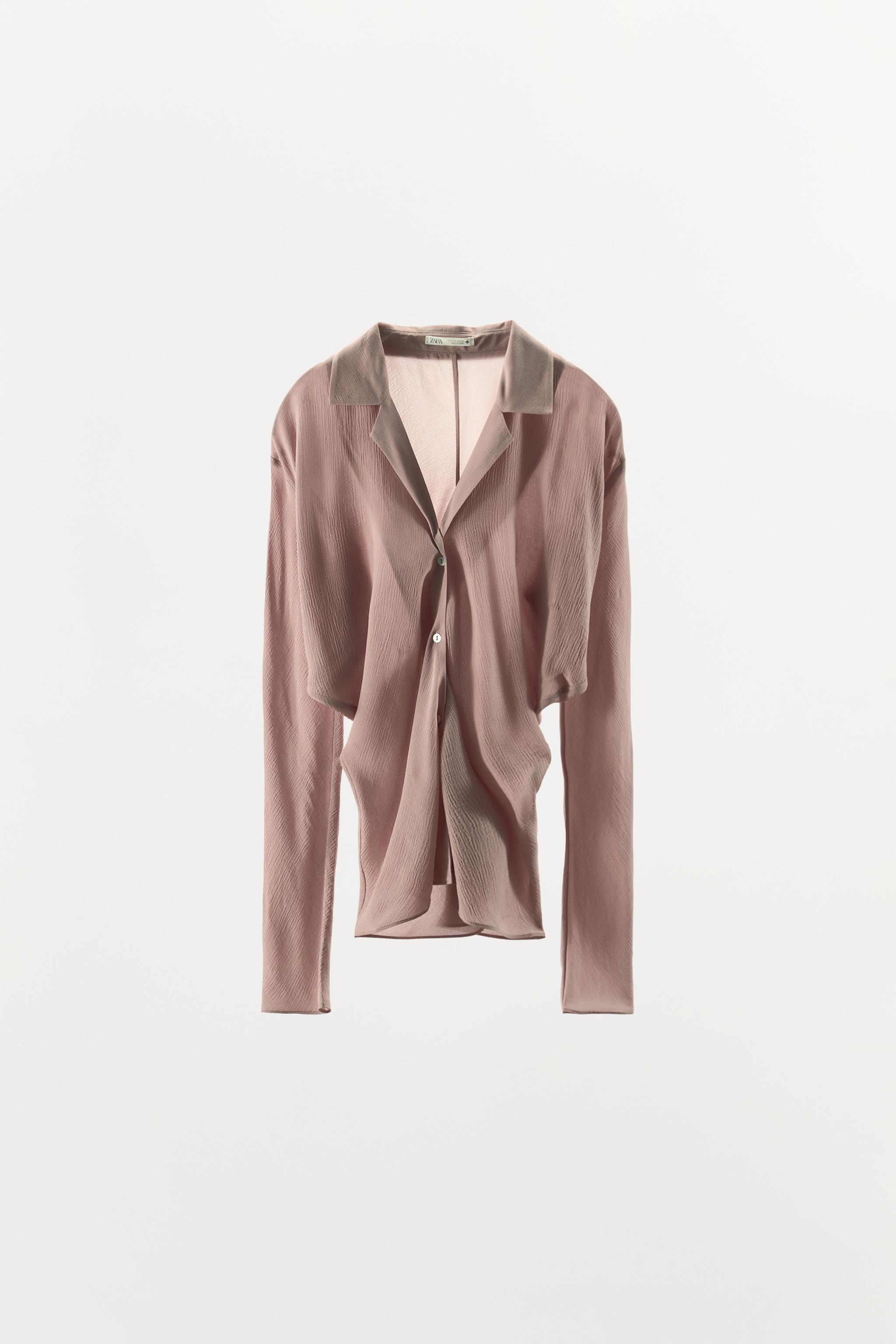 100% VISCOSE BATWING SLEEVE SHIRT