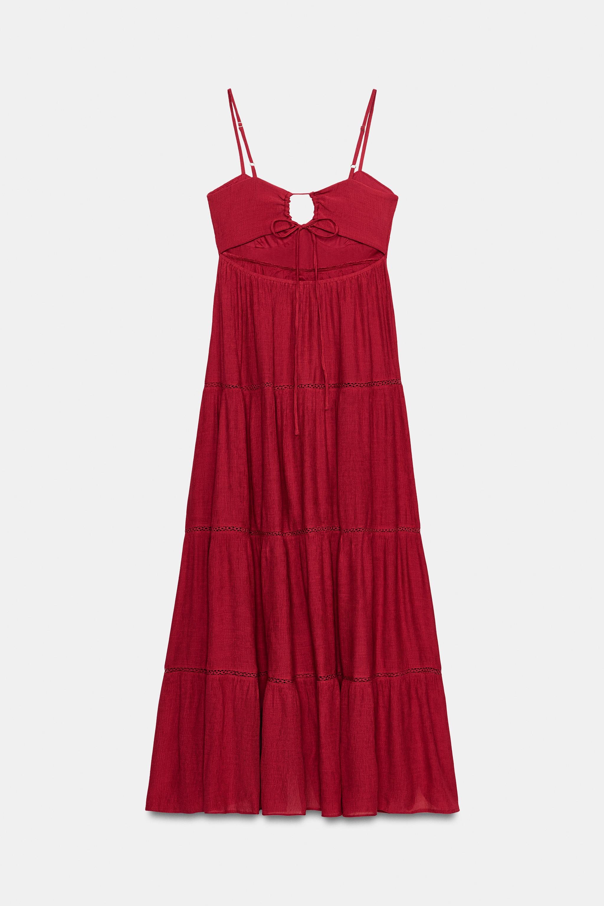 LONG STRAPPY DRESS